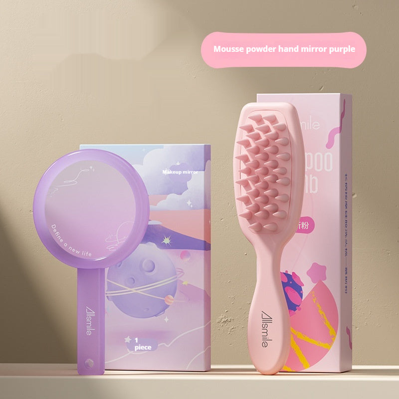 Scalp Massage Long Handle Silicone Shampoo Comb