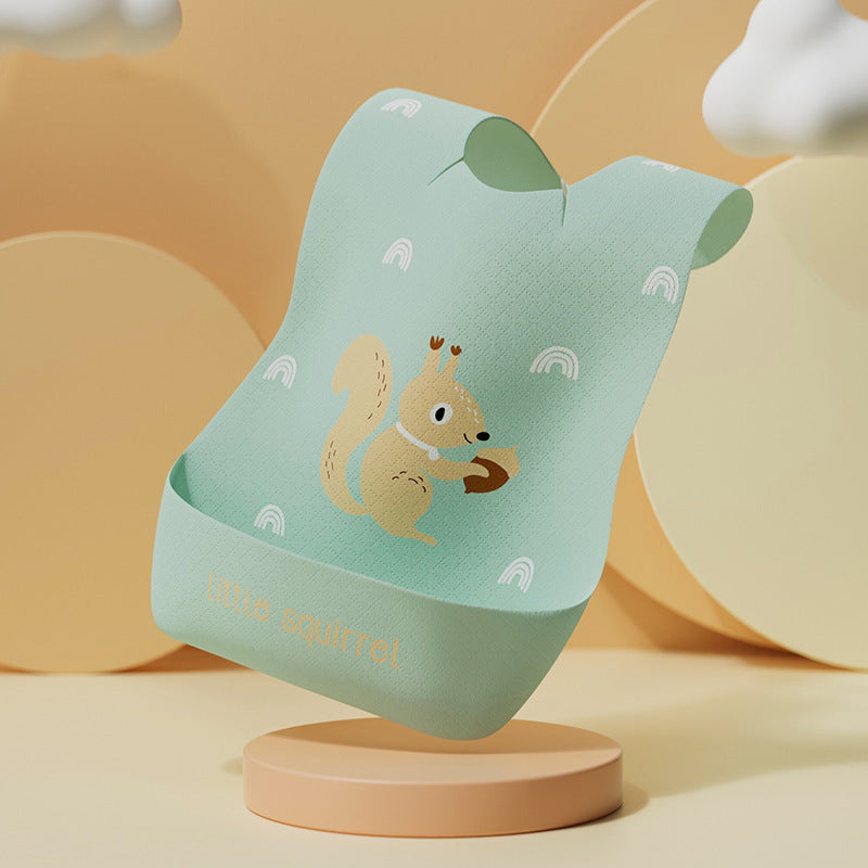Baby Eating Absorbent Children Wash-free Disposable Bib