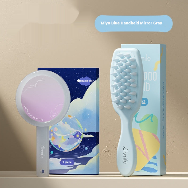 Scalp Massage Long Handle Silicone Shampoo Comb