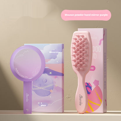 Scalp Massage Long Handle Silicone Shampoo Comb