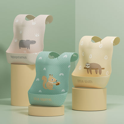 Baby Eating Absorbent Children Wash-free Disposable Bib