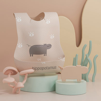 Baby Eating Absorbent Children Wash-free Disposable Bib